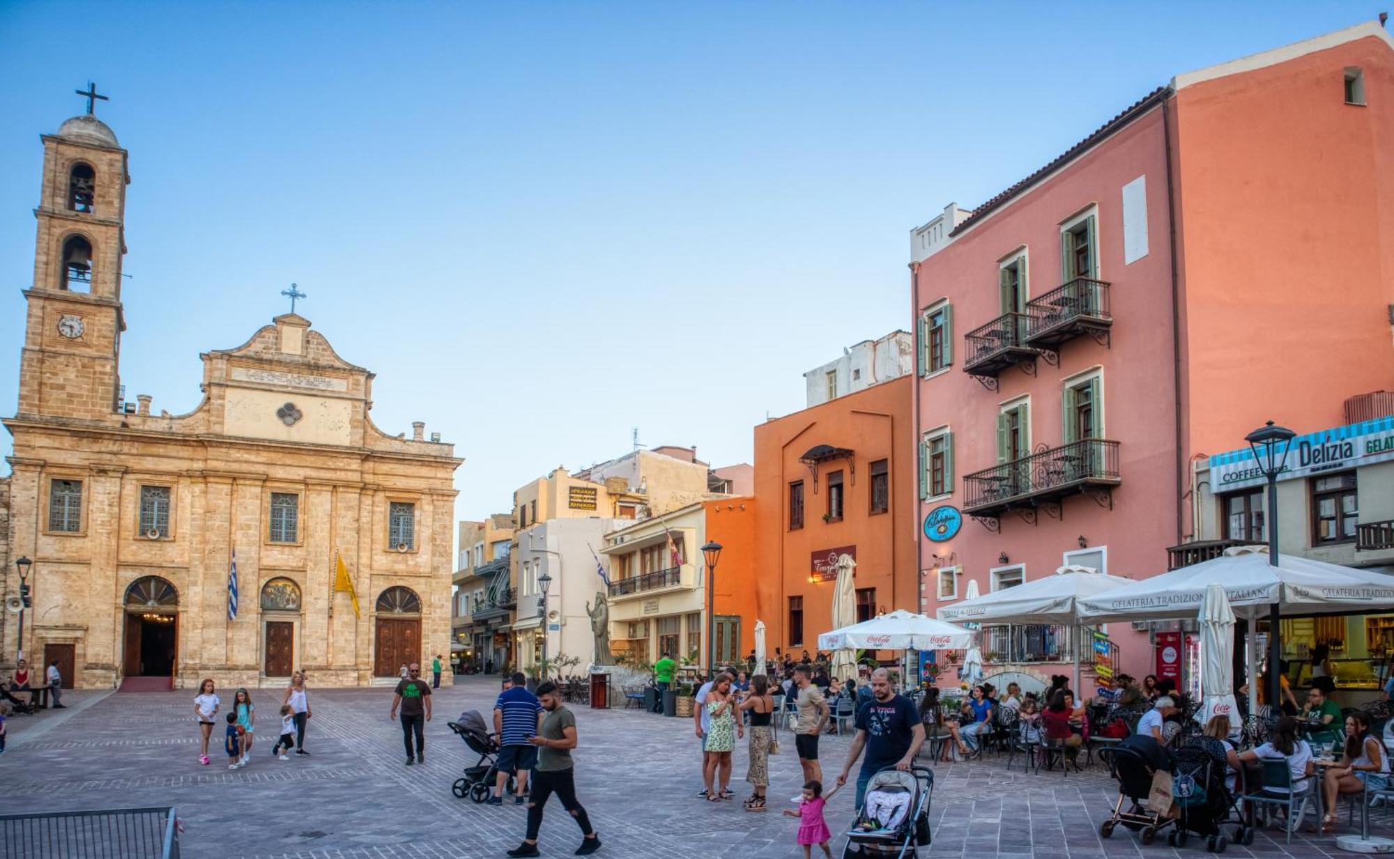 Chanialiving Venetian Luxury House-Near Plaza Parking Chania  Ngoại thất bức ảnh
